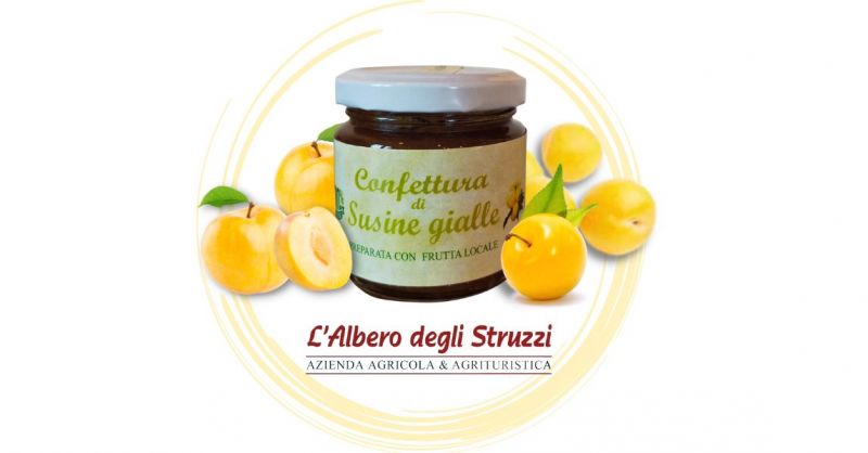 Promozione acquisto online confettura di Susine gialle 200 gr produzione propria
